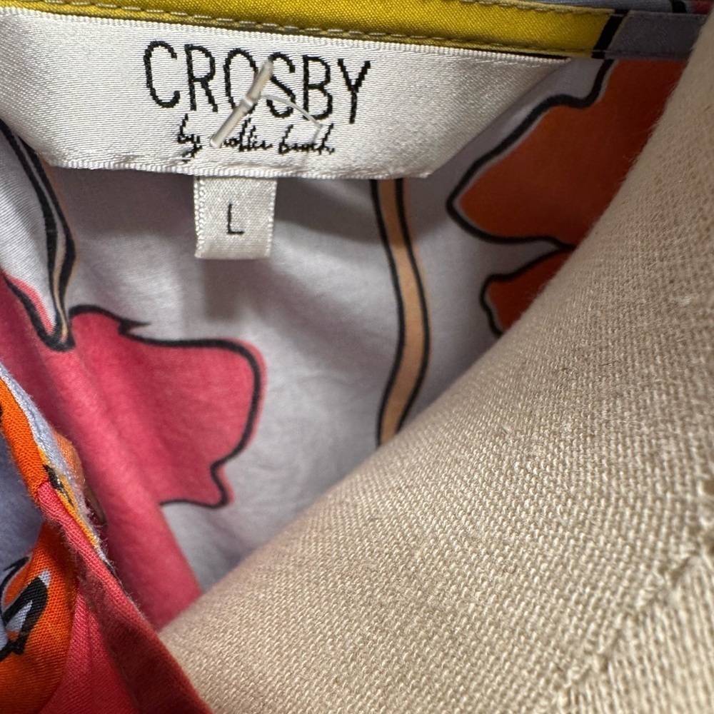 CROSBY by Mollie Burch Floral V-neck Top - Picture 4 of 5